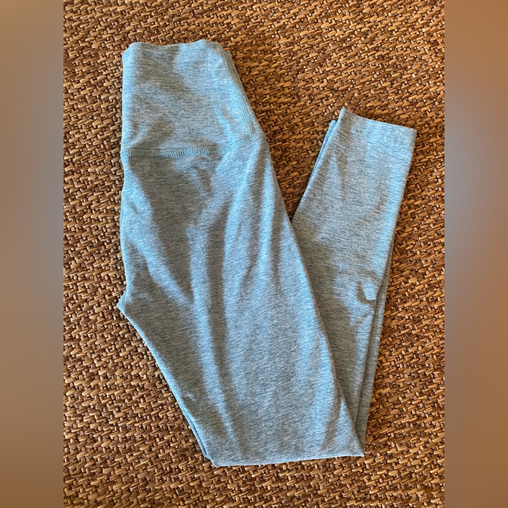 Beyond Yoga Spacedye Teal Heather Leggings, Size:XS